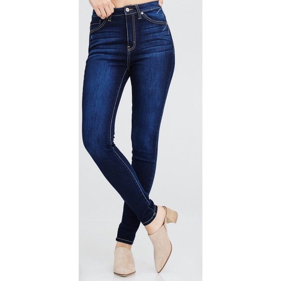 NWT KanCan High Rise Curvy Fit Jeans KC7110SD - Picture 3 of 9